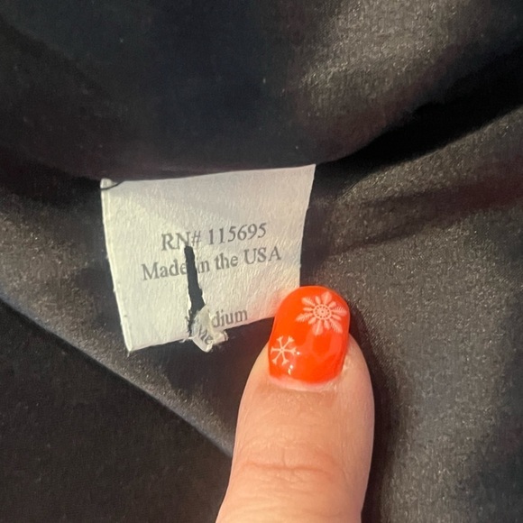 Society black linen blazer with ruffle detail - Picture 10 of 15